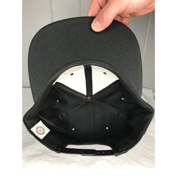 Vintage 1993 Chicago Bulls Jordan Snapback NBA Champs THREE-PEAT Youngan Hat - Picture 6 of 7